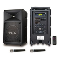 TEV 藍芽/CD/USB/SD雙頻無線擴音機 TA-680B-2, 1個