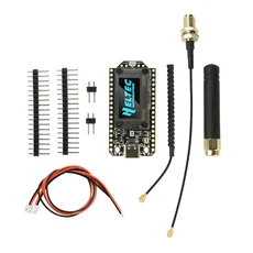 LoRa 32 V4 Meshtastic GPS ESP32 SX1262 0.96인치 OLED 태양광 발전 개발 보드 메시 네트워크 WiFi LoRa B, 01 No GPS Antenna