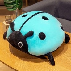 봉제인형 인테리어 칠성 무당벌레 40cm 생일 쿠션, 블루