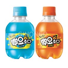 팔도 뿌요소다 245ml 오렌지맛12+소다맛12, 1세트
