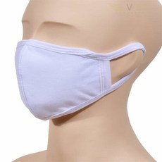 브이커머스 입체형마스크 순면 위생마스크, FREE 화이트, 1개