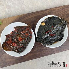 단짠단짠 향긋한 양념깻잎 간장깻잎 깻잎무침 1kg 반찬 절임류, 1개