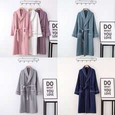 효담상회 사우나 호텔 여성 사계절 면 샤워가운, 05.핑 크(L), 1개