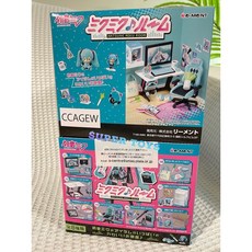 Re-ment 初音未來 房間場景組 盒玩, 1個, 4.