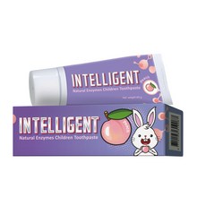 因特力淨兒童酵素牙膏40g*3入組 (水蜜桃) 滿額贈愛草學手工皂, 9個, 40L