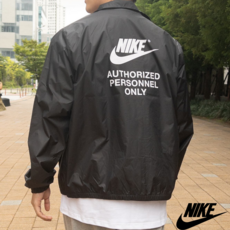 나이키(NIKE) A-RIZED 바람막이 블랙 코치 데일리 자켓 + GYU 신발가방