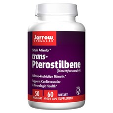 Jarrow 賈羅公式 紫檀芪素食膠囊 50mg, 60顆, 1罐