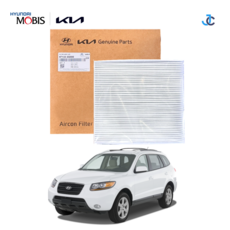 현대 기아 순정 에어컨필터 일반형 97133 2G000, 1개, 싼타페CM(2007.12~2009.07)
