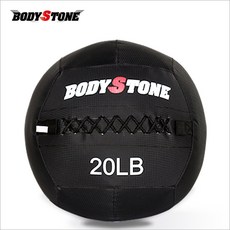 [바디스톤]월볼 20파운드(블랙) wall ball 크로스핏용품 월메이드볼 코어운동 웨이트 메디신볼 메디슨볼 홈트레이닝 짐볼 복근운동 헬스볼 홈트 전신운동 슬램볼 웨이트볼, 20kg, 1개, 블랙(20파운드)