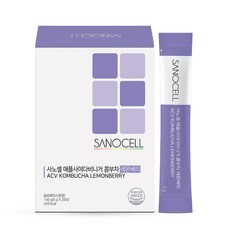 [밋앤밀] 사노셀 애플사이다비니거 콤부차 3type, 피치1박스, 5g, 1박스, 5g