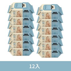 RICO BABY 嬰兒口手濕紙巾30抽 (36入), 1個, 12入
