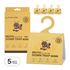 영진팜 모스다운 트랩 화랑곡나방 쌀벌레 전용 특수 페로몬 퇴치제, 1박스, 5개입