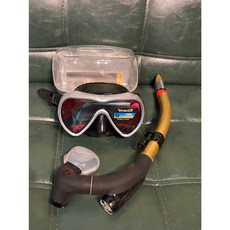 GULL VADER 抗UV 潛水/浮潛面鏡 搭配 呼吸管