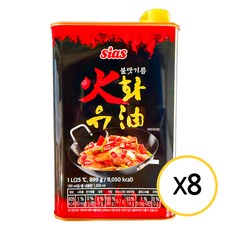 [현대프리마켓] 시아스 화유 불맛기름, 1L, 8개