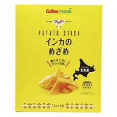 Calbee 卡樂比 印加覺醒馬鈴薯條 8包入, 1組, 136g