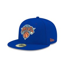 NBA 남성용 공식 59FIFTY 핏 캡 181220, 뉴욕 닉스, Royal