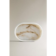 ZARA 자라 대리석 마감 욕실 비누 받침 - 베이지 147353