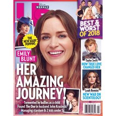 US Weekly USA 2019년 1월 7호 (미국 유명 연예인 사진 패션 정보 주간잡지)