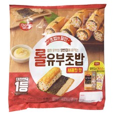 동원에프앤비 동원 롤유부초밥 새콤한맛 254g, 4개