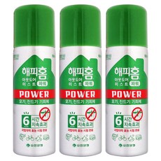 유한 해피홈 이카리딘20% 아웃도어 미스트 파워 100ml x 3개 빈대기피제
