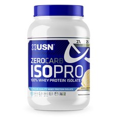Usn 零卡蛋白粉 香草冰淇淋味, 1個, 750克