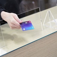 학원 도서관 책상 자리 구분 안전 보호 아크릴 칸막이, 450x450 막힘