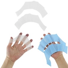 썬코 손숏핀 물갈퀴 개구리손 핑거패들 끼우는 연습 수영 손갈퀴, 화이트S, 상세페이지 참조