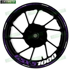 오토바이 전면 후면 휠 스티커 수정 반사, 16. GSX-S1000-20, 1개