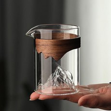 映山 玻璃公道杯 茶海, 如圖所示, 1個