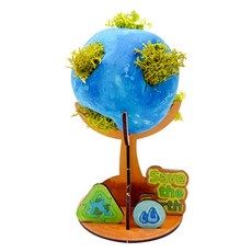 지구의 날 기념 환경교육 점토 지구만들기 미술수업 공작놀이 미술활동 문화센터