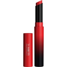 Maybelline Color Sensational Ultimatte 매트 립스틱 건조하지 않음 강렬한 컬러 안료 모어 모카 미드톤 모브 1개입 142135, 199개 이상의 루비