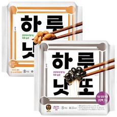 CJ 즐거운동행 하루낫또 364g (45.5gX8입) + 하루낫또 국산검정약콩 364g (45.5gX8입), 2세트, 728g