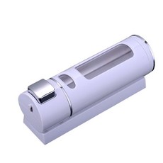壁掛按壓給皂機 400ML 皂液器 洗手液按壓分裝瓶, 白色, 1個