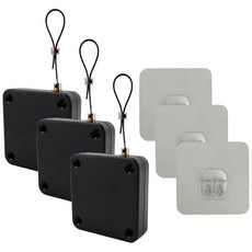 베베 장력 1000G 도어클로저 자동문닫힘 와이어, 블랙, 3개