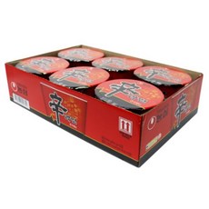 신라면 큰사발면 114g, 5개