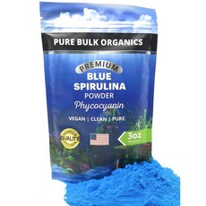 Pure Bulk 퓨어벌크 프리미엄 블루 스피루리나가루 85g, 1개