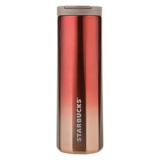 스타벅스 굿 럭 플립형 뚜껑 텀블러 ST-BW2011, 1개, 레드, 473ml