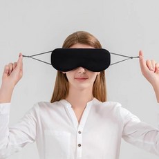 냉감 양면 통기 수면 안대 눈가리개 숙면 아이마스크 차광 쿨링, 네이비핑크