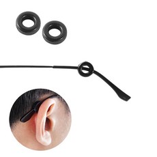 부드러운 실리콘 소재 원형 안경 귀고무 귀걸이 2P_ WD23A46