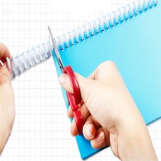 셀프제본 바인더링 링바인더, 화이트 12mm