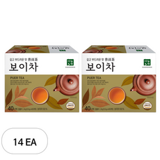 다농원 보이차, 600mg, 40개입, 14개