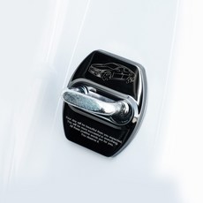 2024 더뉴 K5 호환 크롬 도어스트라이커 커버 몰딩 악세사리 튜닝 용품, 실버(4P)