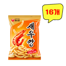 농심 새우깡 90g 새우과자/간식/안주/무배, 16개
