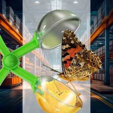 곤충 집게 관찰용 캠핑놀이 매미 수집통 채집통 채집도구, 그린