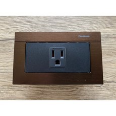 Panasonic GLATIMA 鏽銅雙插座蓋板 廚房專插 單插座 冷氣插座 220v插座 WTGF6100DA, 1個