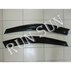 RUN SUN 車燈 車材 全新 現代 2002 MATRIX 1.6 晴雨窗 前2片 台灣製造, 1個