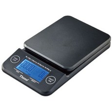 TIAMO 藍光電子秤 KS-900 (2kg) 附計時功能, HK0513BK-1黑