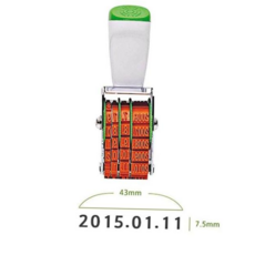 구문 스탬프 안정적 일부인 7.5mm 대 43x7.5 59000EA 1EA, 본상품