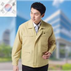 경신코리아 KSK 205 사계절 민방위복 노랑 점퍼 소방 을지훈련 공무원 TC 점퍼