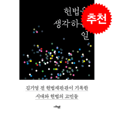 헌법을 생각하는 일 + 쁘띠수첩 증정, 사회평론, 김기영